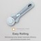 Rotary Cutter, 45mm Blade, Rolling Cutter Tool for Quilt Appliques and Cutting Fabrics, Essential Quilting and Sewing Supplies for DIY Craft Projects